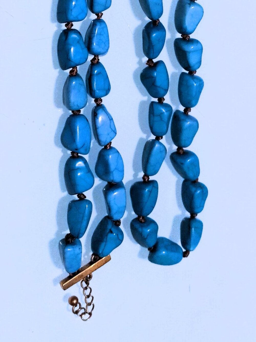 Premiere Designs Turquoise Howlite Demi Parure Necklace & Bracelet